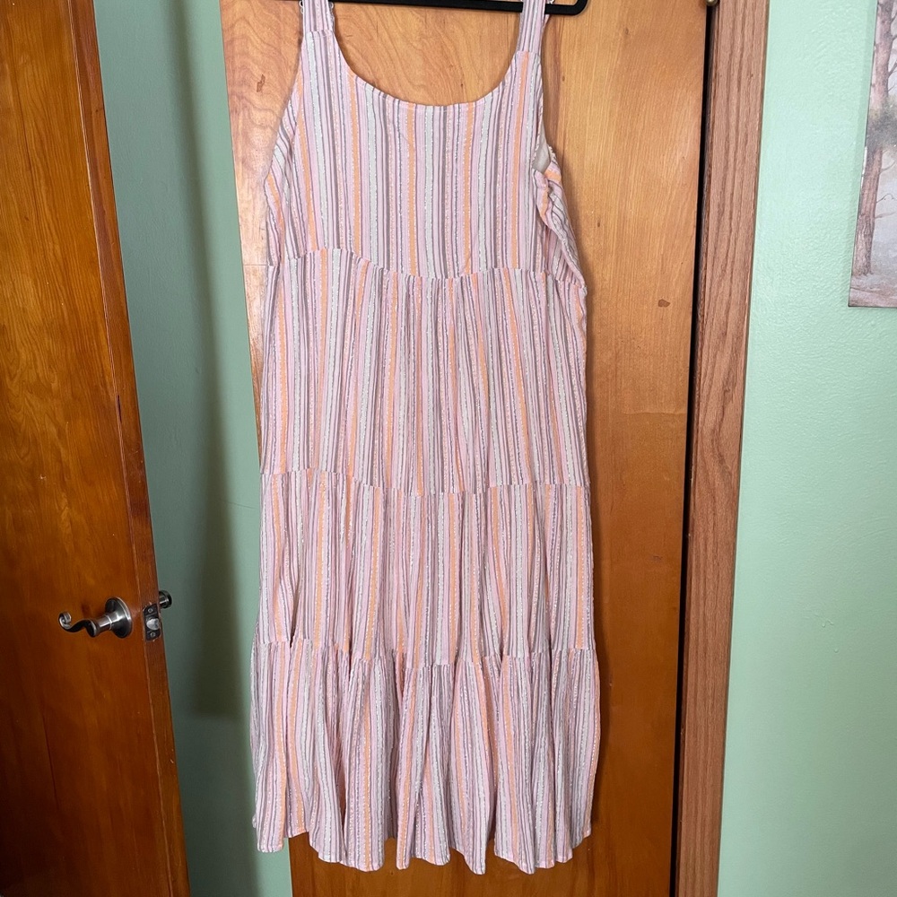 Striped Sleeveless Dress